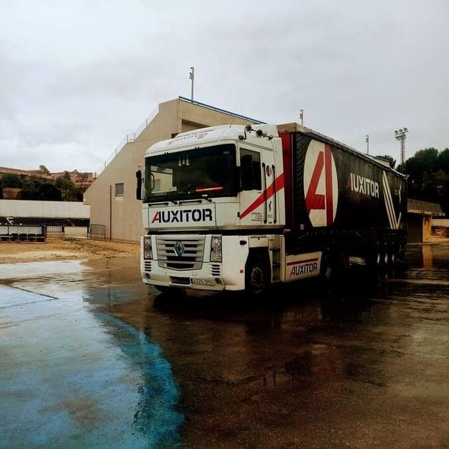 Transportes Auxitor flota de camiones